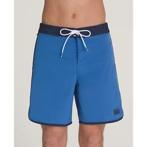 Vans Men's Everride Scalloped 18" Boardshorts – Blue Stretch Swim Trunks 32"